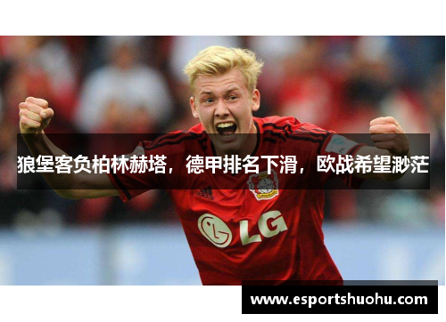 狼堡客负柏林赫塔，德甲排名下滑，欧战希望渺茫